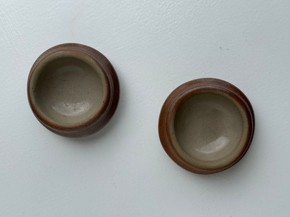 Couverts & ustensiles de cuisine - Paire de salerons en grès - OFFICE OBJETS