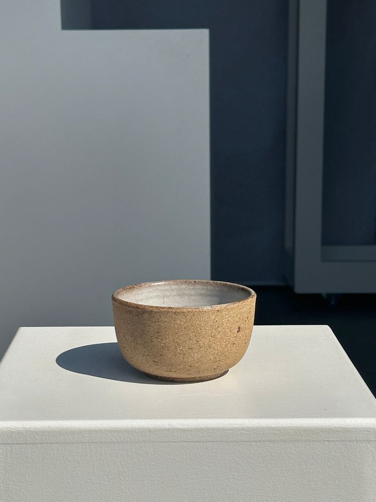 Bowls - Small brown bowl with blue and white interior - OFFICE OBJETS
