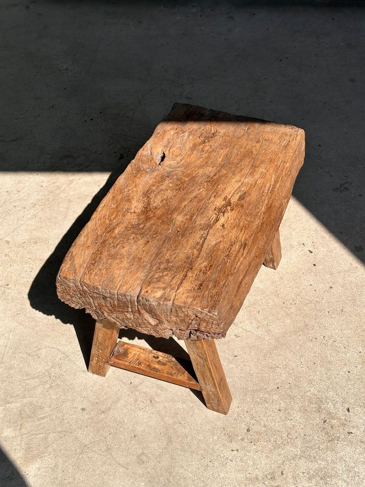 Tabourets - Tabouret ou table d'appoint en teck massif asiatique - OFFICE OBJETS