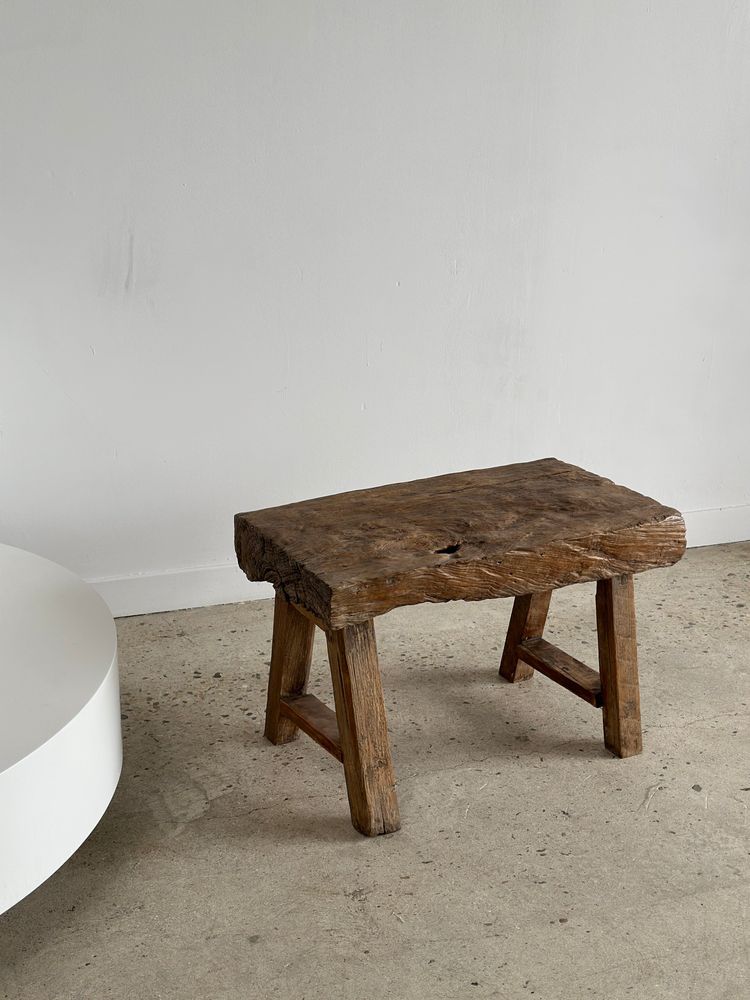 Tabourets - Tabouret ou table d'appoint en teck massif asiatique - OFFICE OBJETS