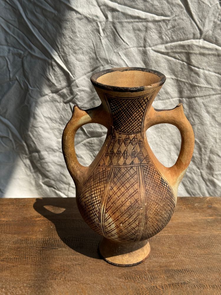 Vases - Vase décoratif en forme d'amphore de style antique H27 - OFFICE OBJETS