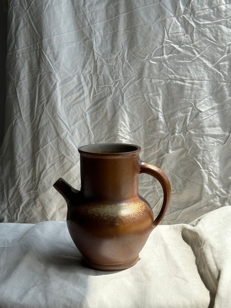 Carafes - Stoneware jug with small spout D10 - OFFICE OBJETS