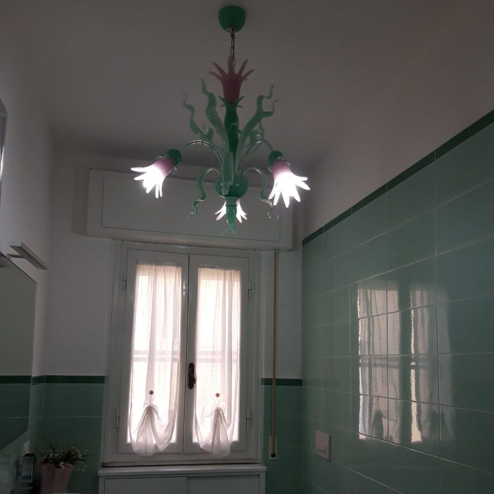 Plafonniers - Murano Glass Chandelier Cleo – Modern Style - BOTTEGA VENEZIANA