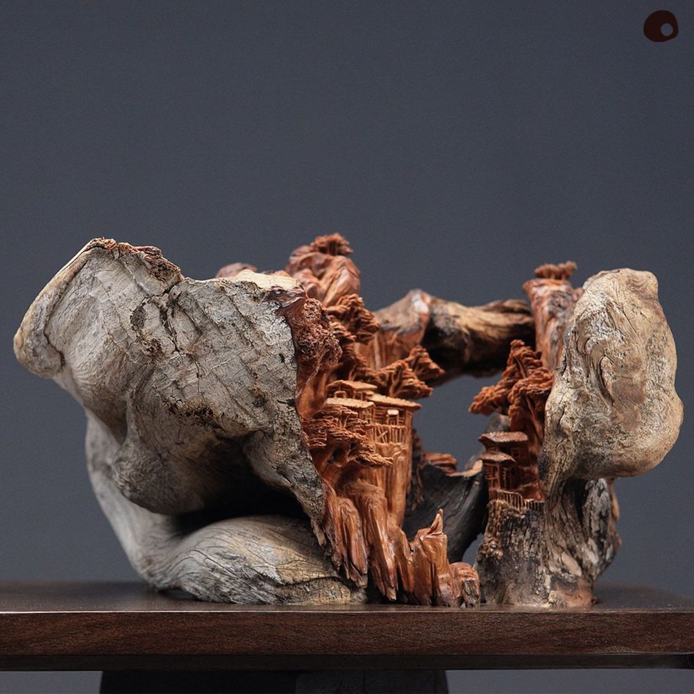 Pièces uniques - Sculpture en bois centenaire - MÙ STUDIO