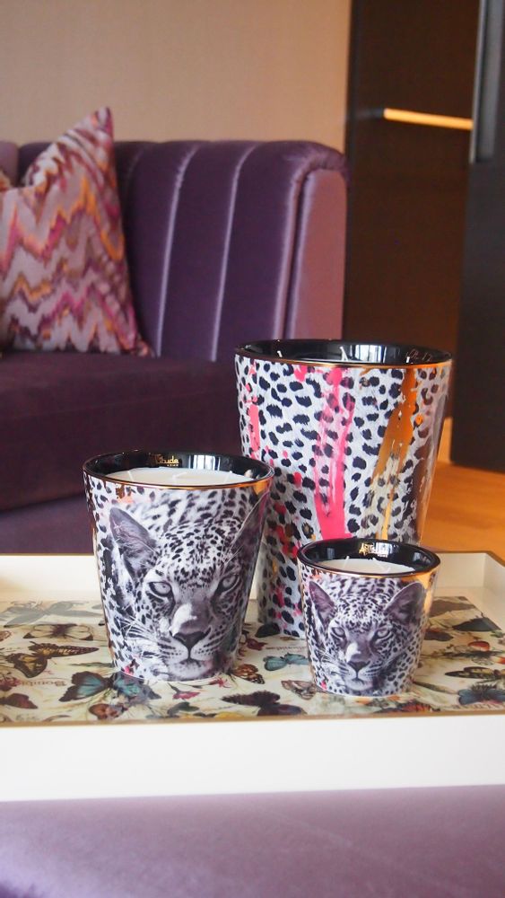 Céramique - SAVANNAH NIGHTS_Bougie 24cm - ARTITUDE HOME
