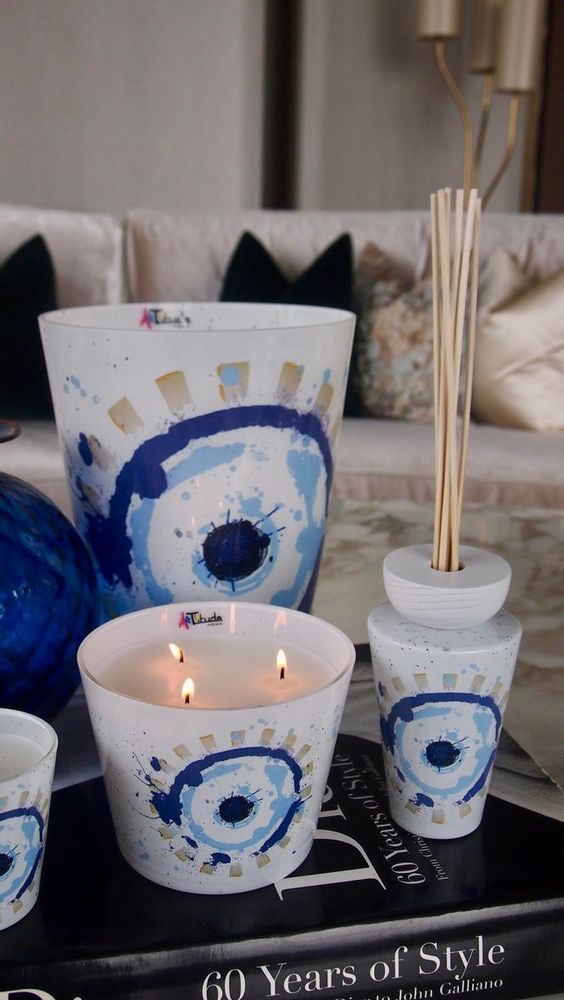 Candles - MAL DE OJO_scented candles 10cm - ARTITUDE HOME
