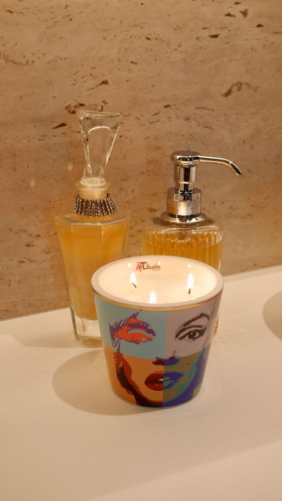 Home fragrances - ARTEPOP_scented candles 10cm - ARTITUDE HOME