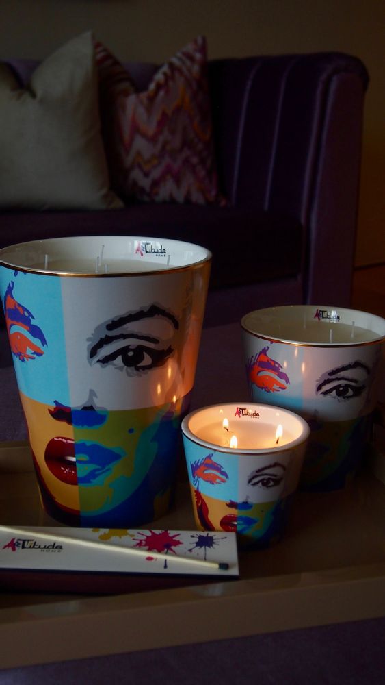 Home fragrances - ARTEPOP_scented candles 10cm - ARTITUDE HOME