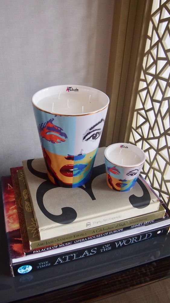 Candles - ARTEPOP_scented candles 16cm - ARTITUDE HOME