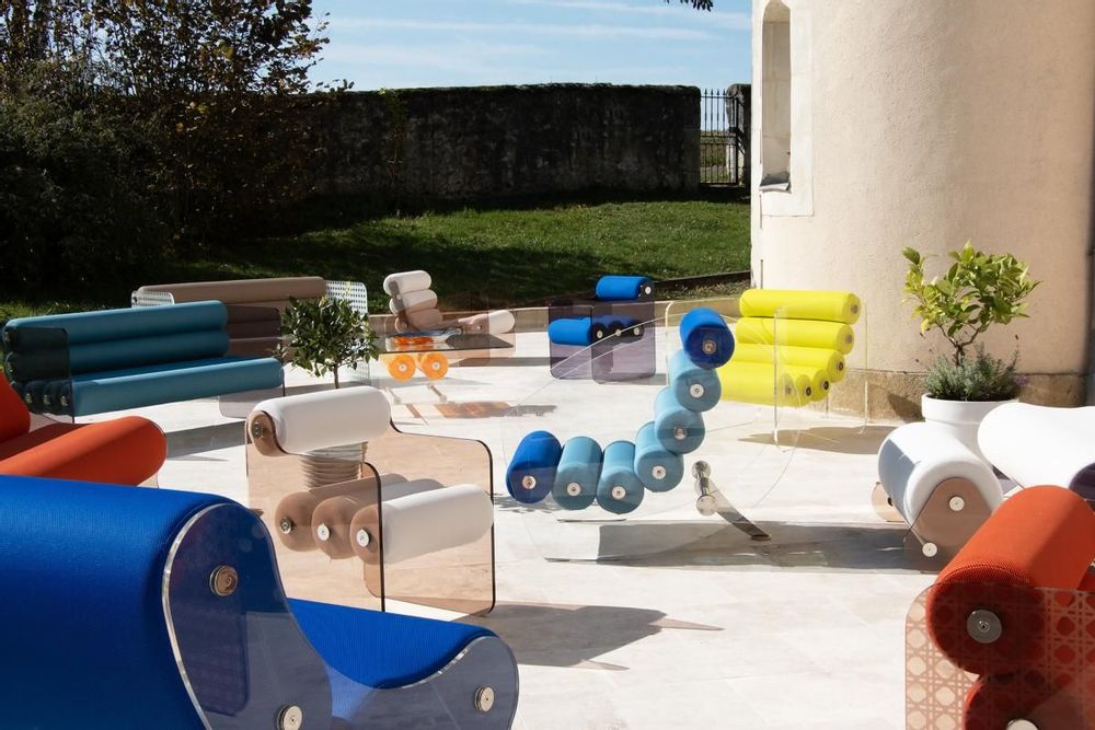Chaises de jardin - Chaise MW04 PMMA-Marchés résidentiel et HORECA - KUUMO DESIGN
