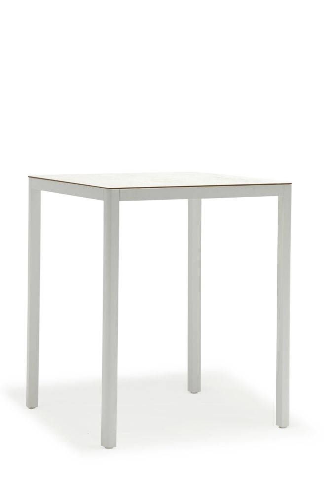 Tables de jardin - Table de bar carrée (90 cm) ELLA - COUTURE JARDIN