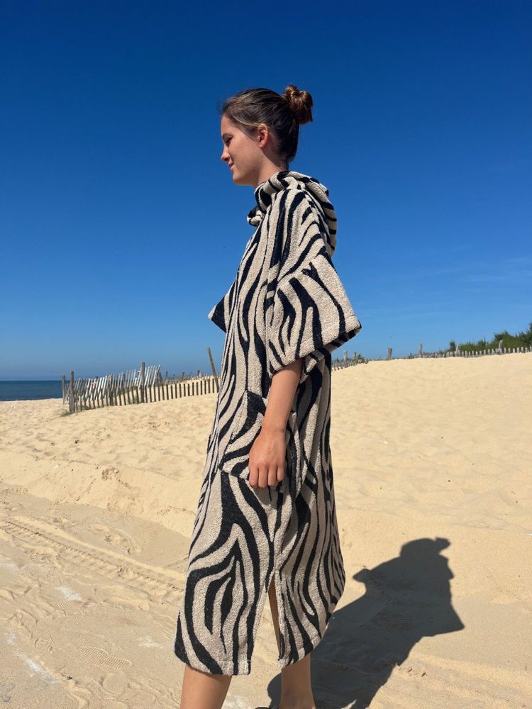 Bags and totes - Sac week end éponge bouclette Bio - Zebre - ATELIER DUNE