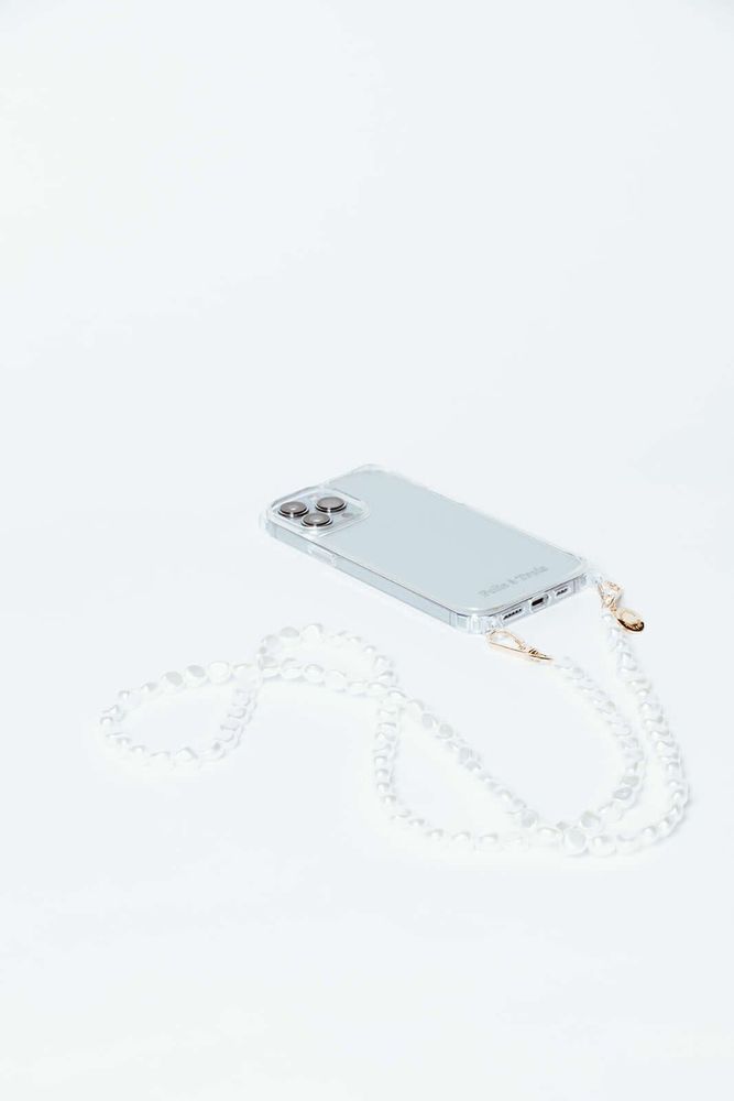 Gifts - Long Pearl PHONE STRAP - FOLIE À TROIS