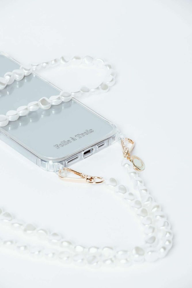Gifts - Long Pearl PHONE STRAP - FOLIE À TROIS
