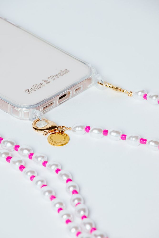 Cadeaux - Posy Pearl Longue SANGLE DE TÉLÉPHONE - FOLIE À TROIS