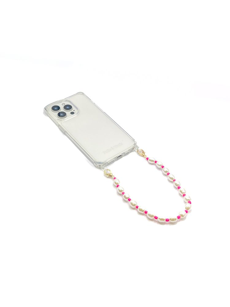 Gifts - Posy Pearl Short PHONE STRAP - FOLIE À TROIS