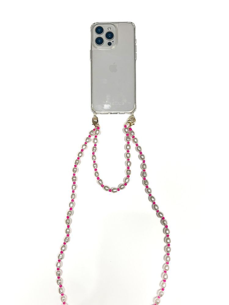Gifts - Posy Pearl Short PHONE STRAP - FOLIE À TROIS