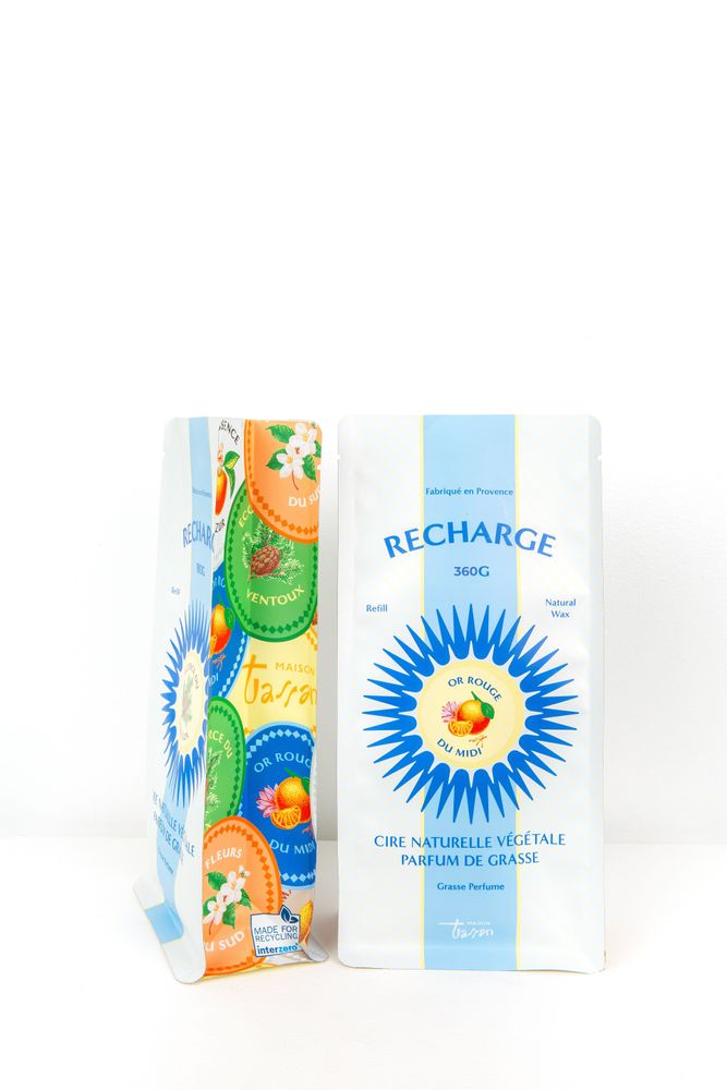 Bougies - Kit de recharge Or Rouge du Midi 360g - MAISON TASSAN