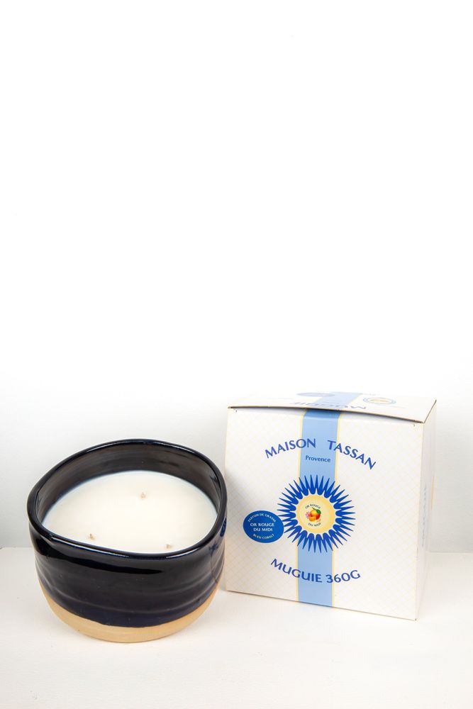 Mugs - Midi Red Gold Refillable Scented Candle 360g - MAISON TASSAN
