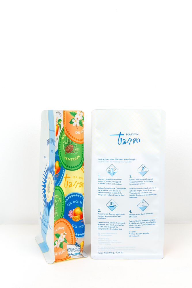 Candles - Ecorce du Ventoux refill kit 180g - MAISON TASSAN