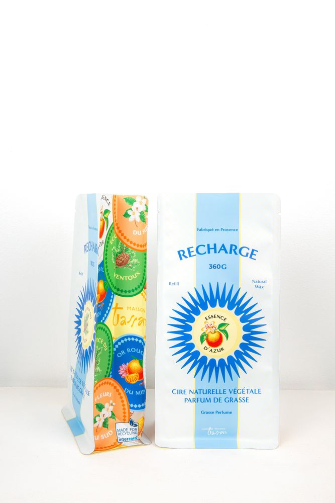 Bougies - Kit de recharge Essence d'Azur 360g - MAISON TASSAN