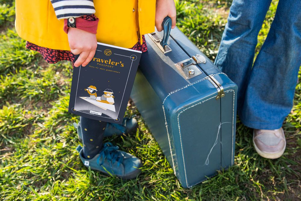 Toys - Travel Passport - Children's Travel Journal/Diary - MORA-PLAY