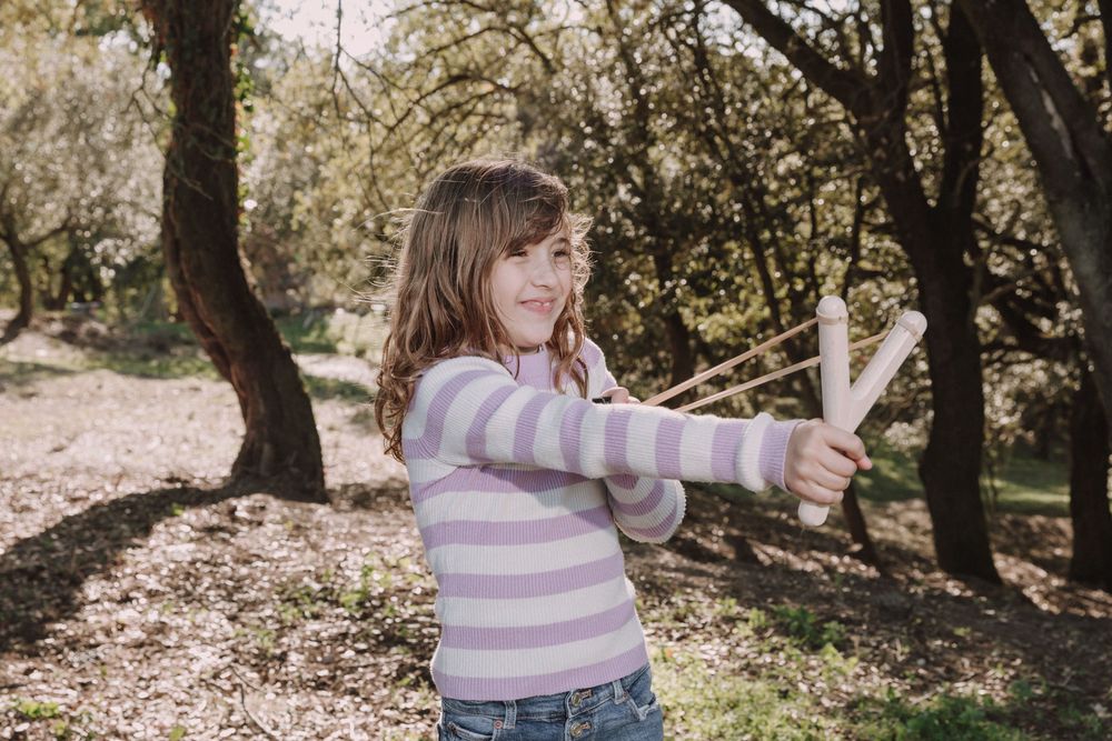 Toys - Wooden Slingshot - MORA-PLAY