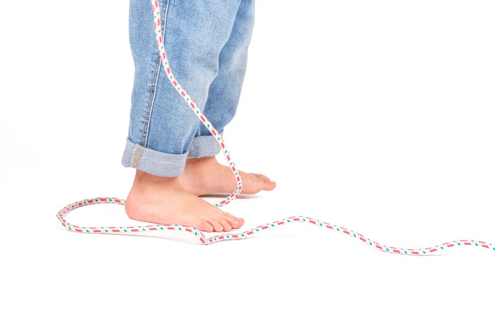 Toys - Double bell jumping rope 2m - MORA-PLAY