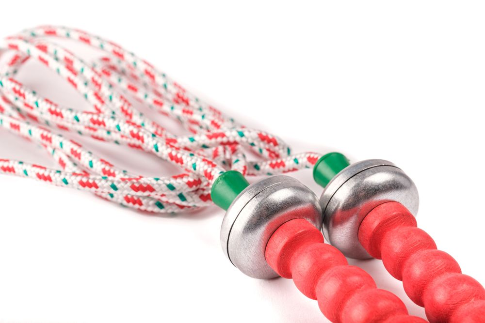 Toys - Double bell jumping rope 2m - MORA-PLAY