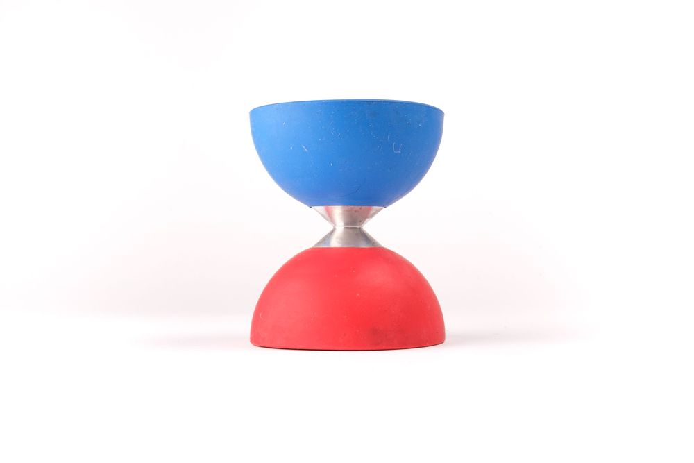 Toys - Diabolo Rubber and Aluminium - MORA-PLAY