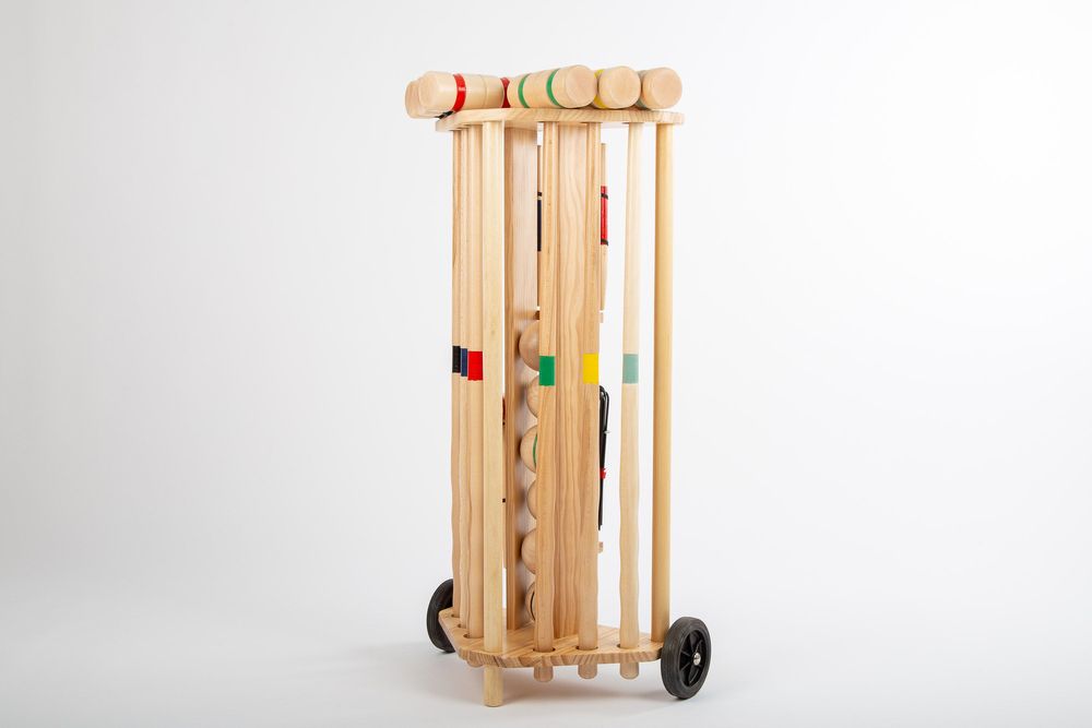 Toys - Professional wooden croquet set - 6 Players - MORA-PLAY