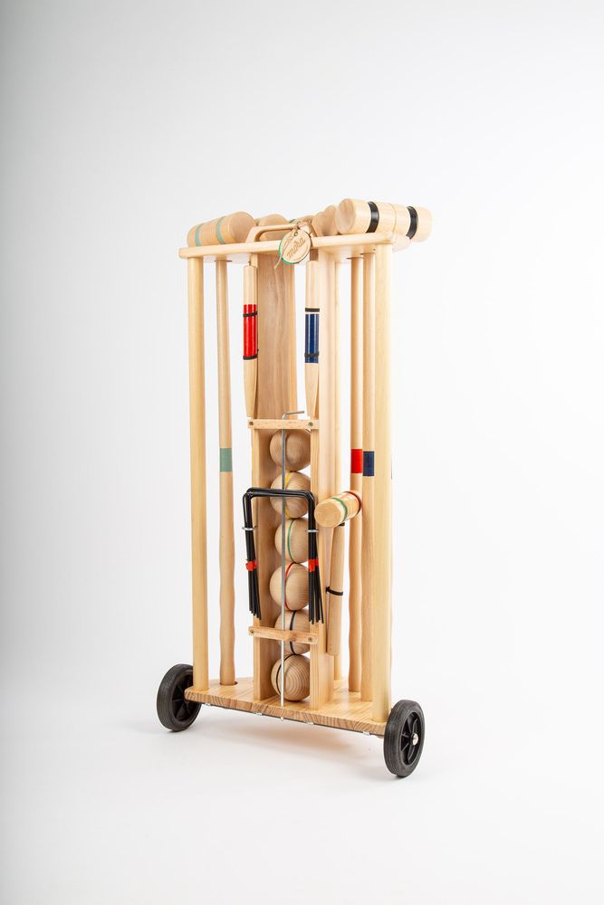 Toys - Professional wooden croquet set - 6 Players - MORA-PLAY