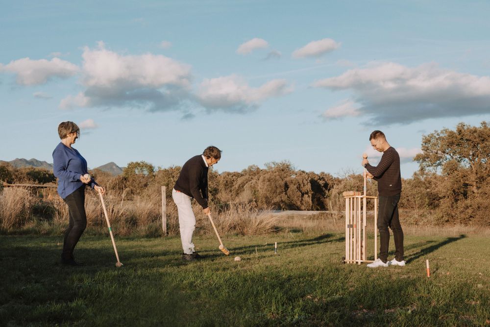 Toys - Professional wooden croquet set - 6 Players - MORA-PLAY