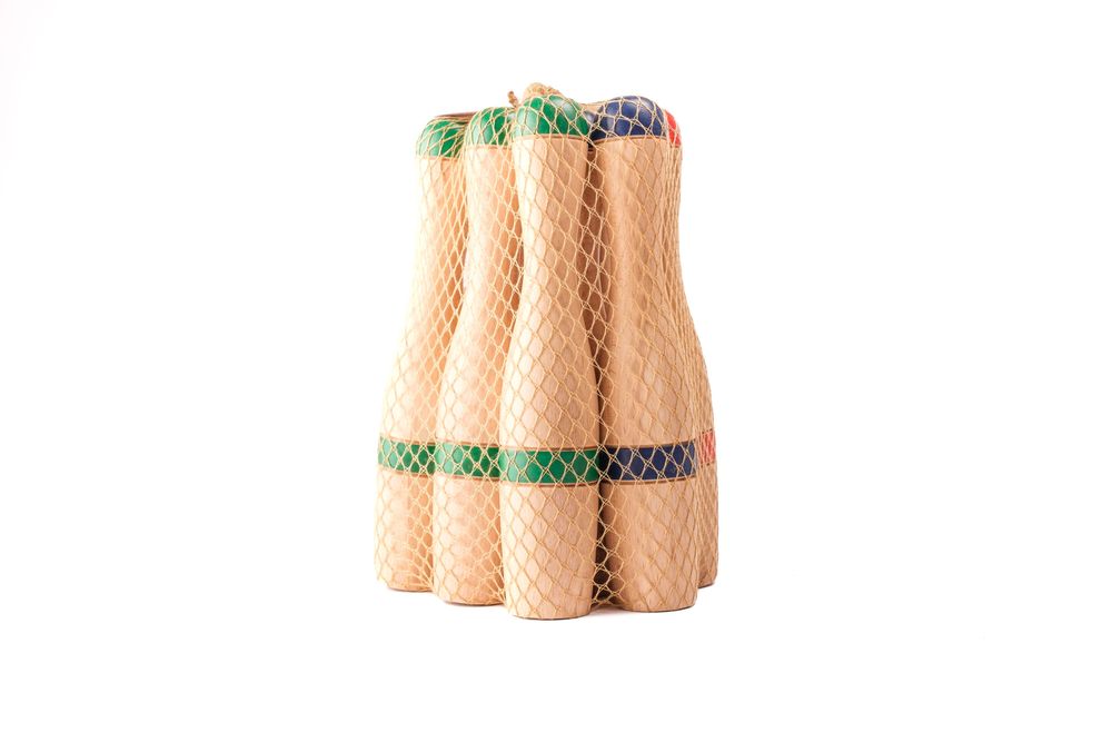 Toys - Classic Bowling Set 24 cm (9 pins in a net) - MORA-PLAY