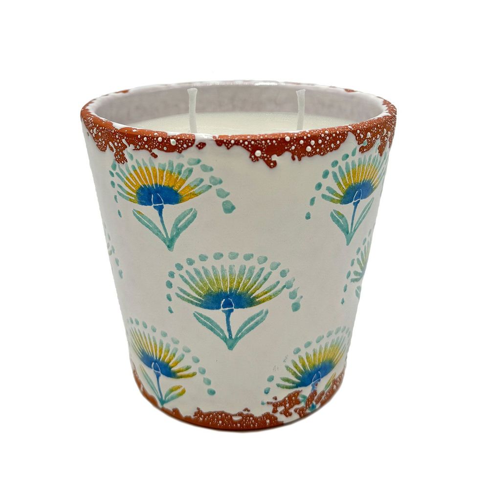 Bougies - bougie parfumée Albizia en céramique taille L - WAX DESIGN - BARCELONA