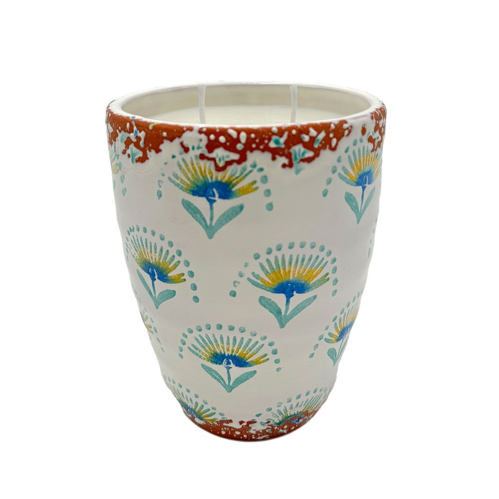 Bougies - bougie parfumée Albizia en céramique taille XL - WAX DESIGN - BARCELONA