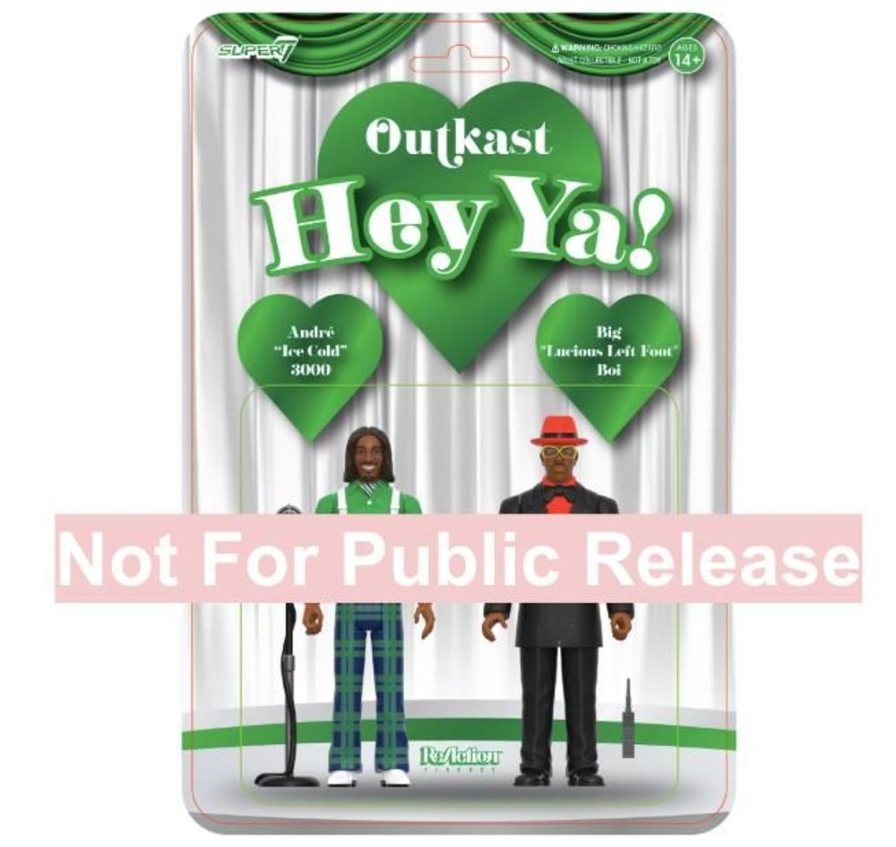 Sculptures, statuettes and miniatures - Outkast (Hey Ya!) - ReAction Figures - ARTOYZ