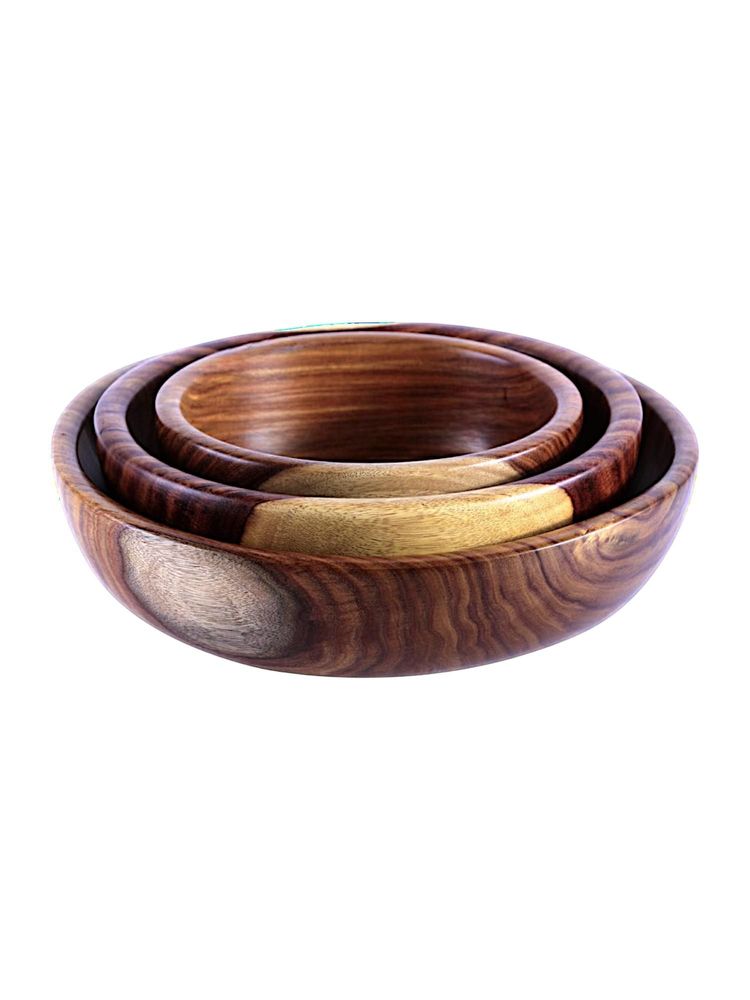 Platter and bowls - Ostar Sheesham Wood Bowl – Handmade - Sustainable - and Food-Safe - MAISON ZOE