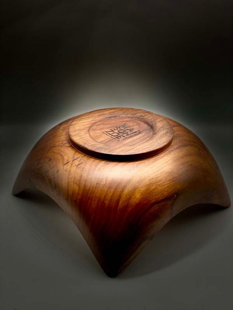 Platter and bowls - Ostar Square Sheesham Wood Bowl – Handmade, Food Safe, Unique Design - MAISON ZOE