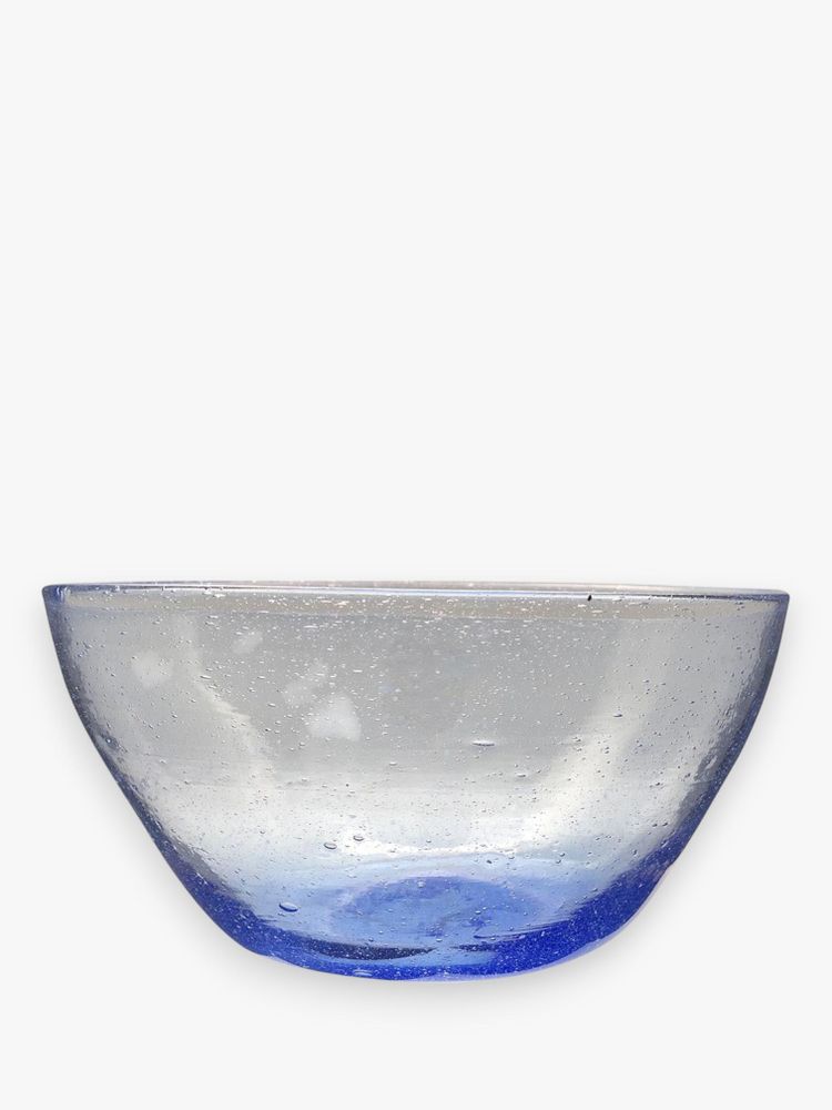 Bowls - Mira Recycled Glass Bowl – Ecologically - Mouth Blown, 10 colors 19cm - MAISON ZOE