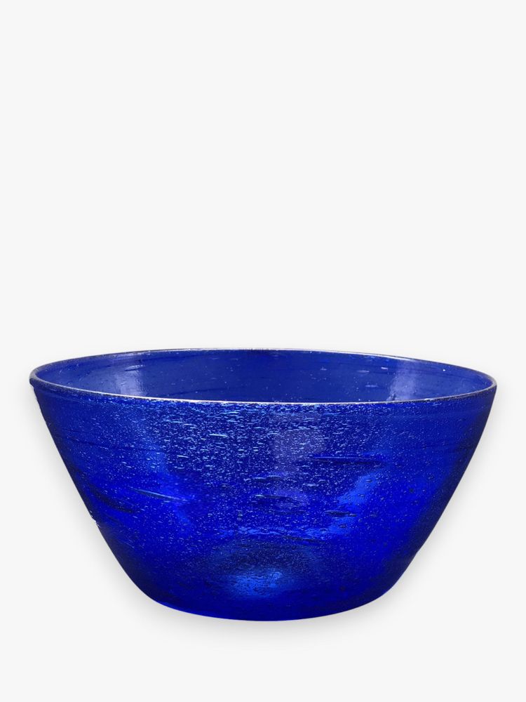 Bowls - Mira Recycled Glass Bowl – Ecologically - Mouth Blown, 10 colors 19cm - MAISON ZOE