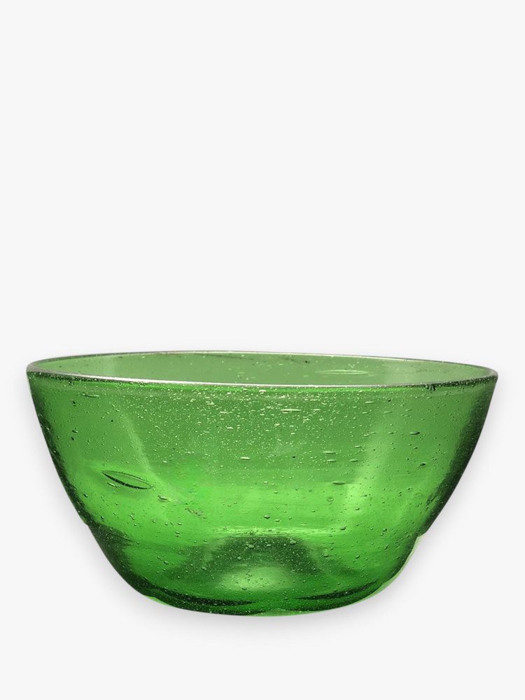 Bowls - Mira Recycled Glass Bowl – Ecologically - Mouth Blown, 10 colors 19cm - MAISON ZOE