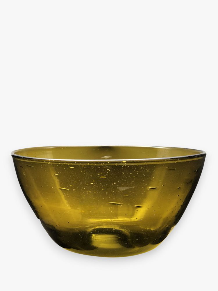 Bowls - Mira Recycled Glass Bowl – Ecologically - Mouth Blown, 10 colors 19cm - MAISON ZOE