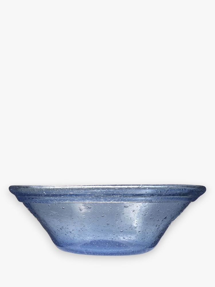 Bowls - Camino Recycled Glass Bowl – Ecologically -Mouth Blown, 10 colors 25cm - MAISON ZOE