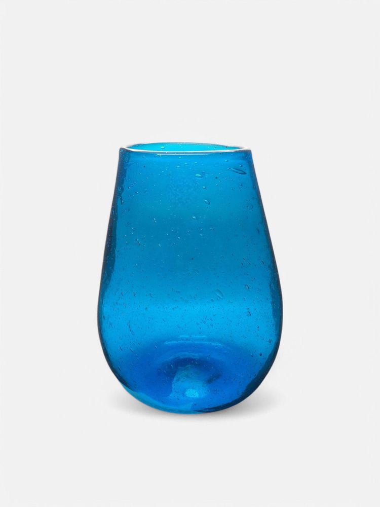 Vases - Vase en verre Dora — Verre recyclé fabriqué à la main avec 10 couleurs - MAISON ZOE