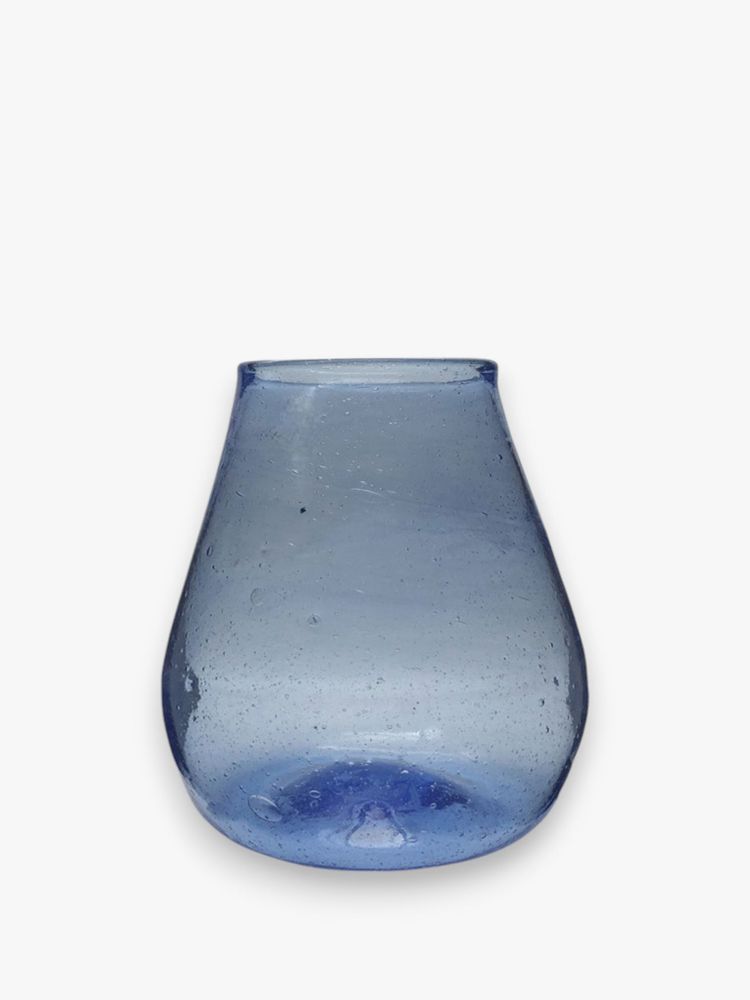 Vases - Glass Vase Dora – Handcrafted Recycled Glass with Unique 10 Colors - MAISON ZOE