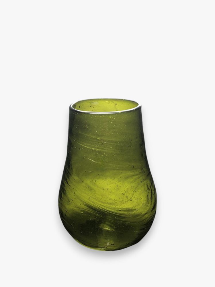 Vases - Vase en verre Dora — Verre recyclé fabriqué à la main avec 10 couleurs - MAISON ZOE