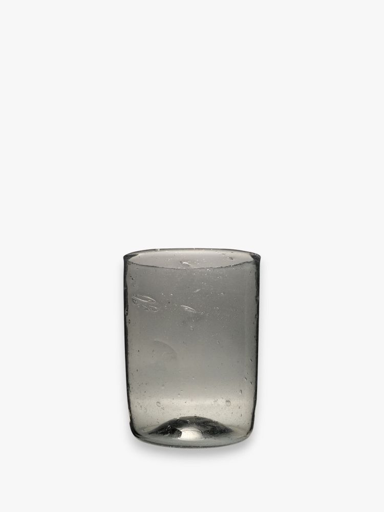 Vases - Elena Glass Vase –mouthblown Recycled Glass with Unique Bubbled Finish - MAISON ZOE