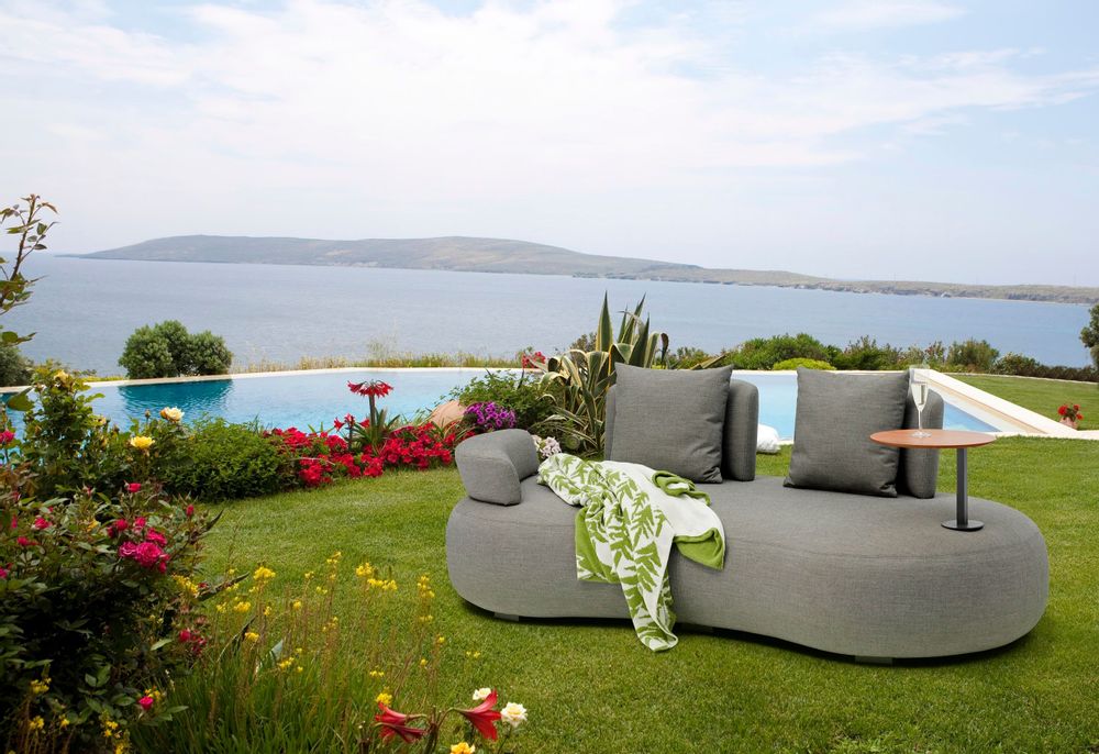 Lawn sofas - BUBBLES 2 seater garden sofa - COUTURE JARDIN