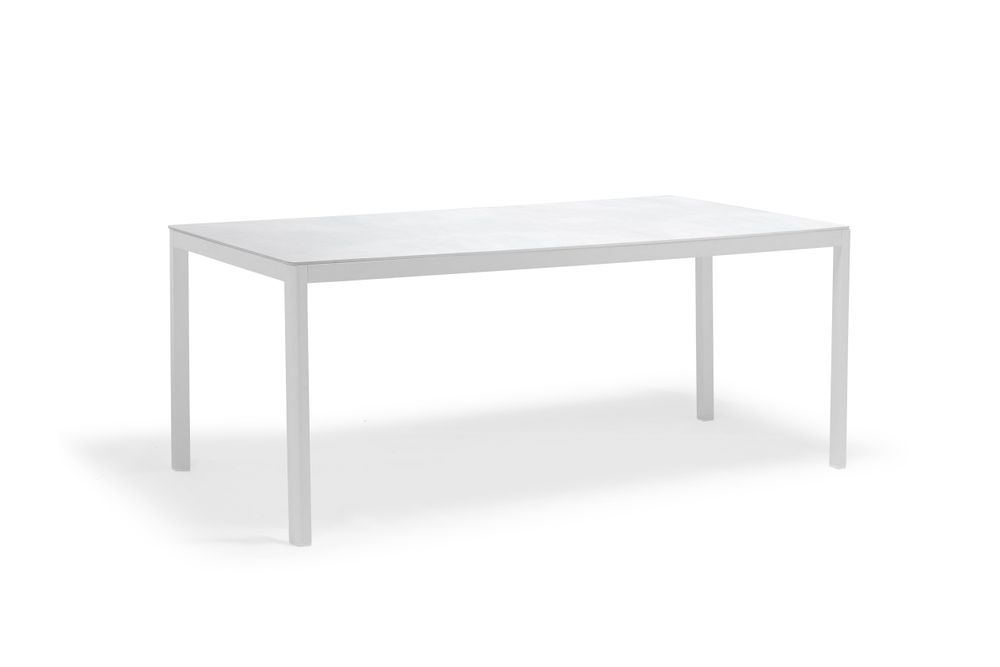 Lawn tables - ELLA rectangular garden table (180 cm) - COUTURE JARDIN